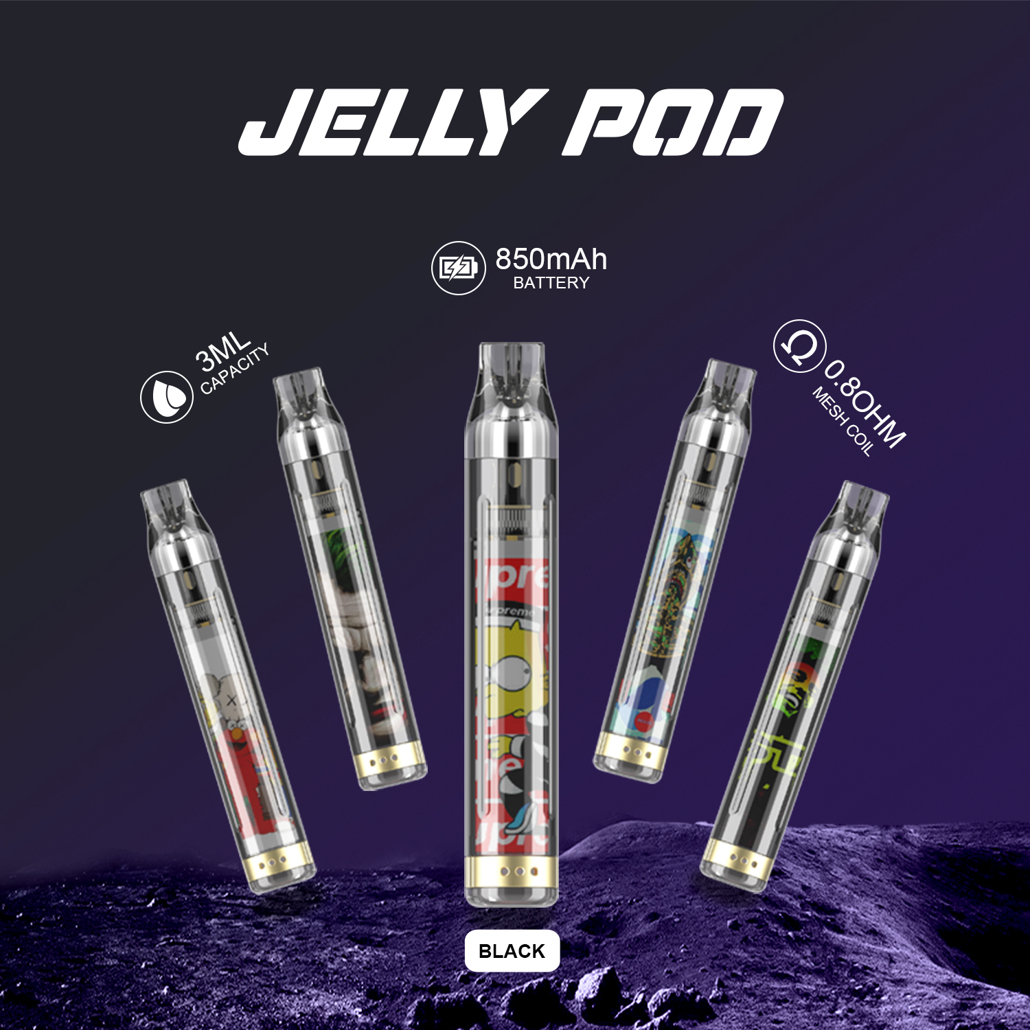 Jelly Pod-Grün