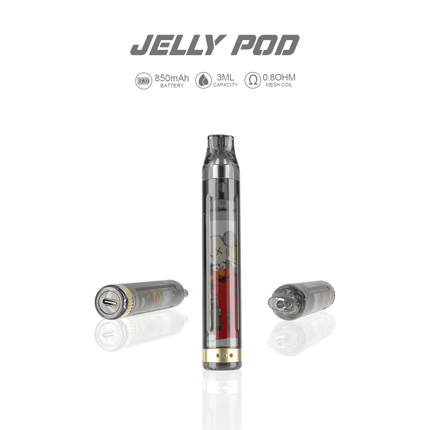 Jelly Pod – Transparenz